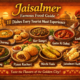 Jaisalmer famous food dishes including dal bati churma and gatte ki sabzi served traditionally